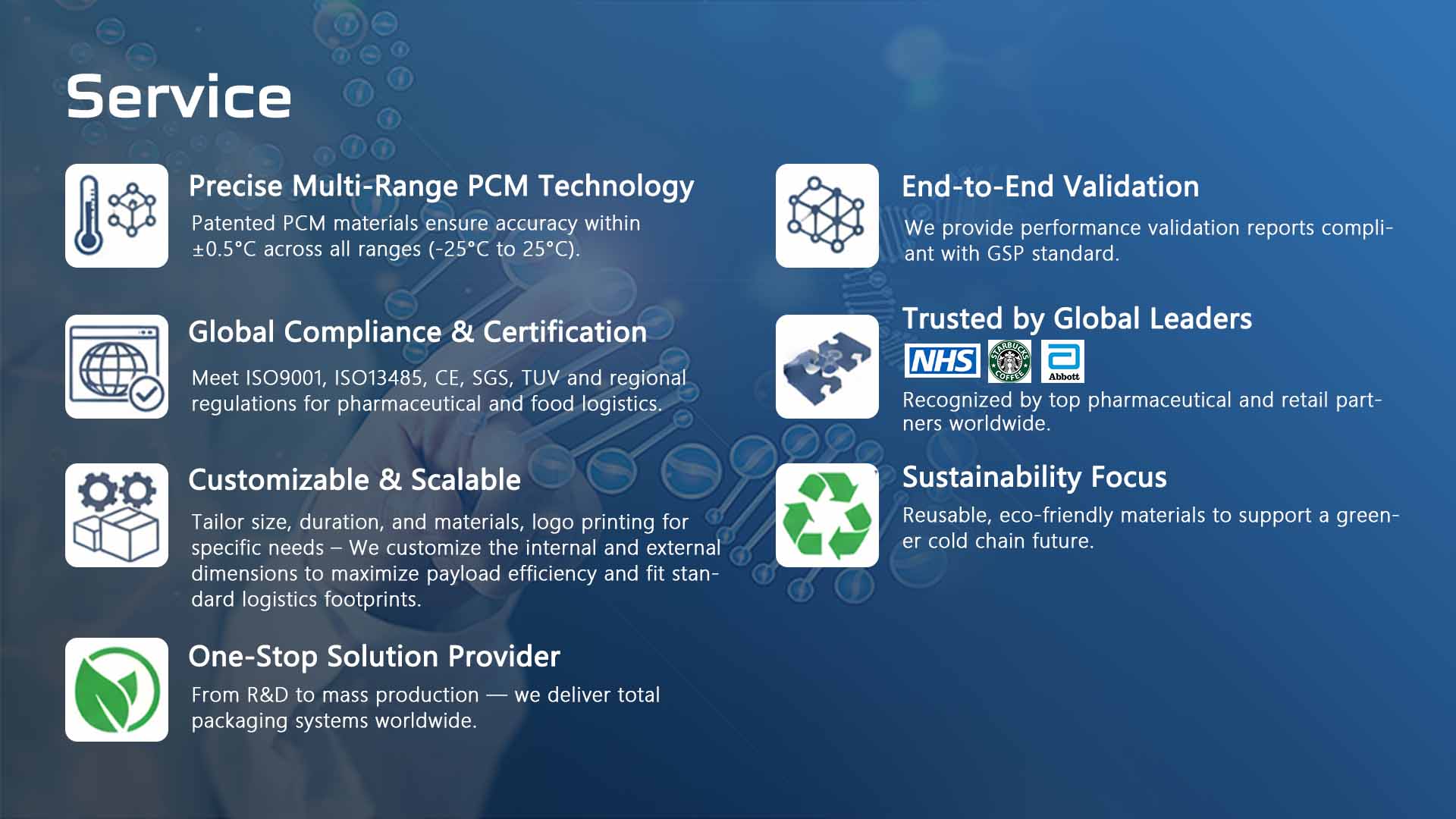 prestations de service